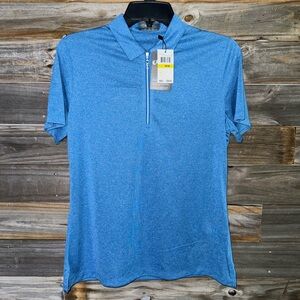 Callaway- Women’s top- Medium- Opti dry- Color:blue sea star- 100% polyester